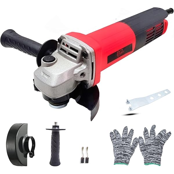 ZXpower Angle Grinder, 100mm Disc, 11000rpm No-Load Speed, 820W