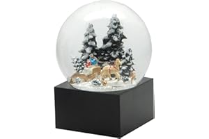 Minium Collection 20121 Nieve Bola de Navidad Estado de ánimo Trineo Árbol de Navidad Obtener en pedestal negro, Pure Line, diámetro 100mm