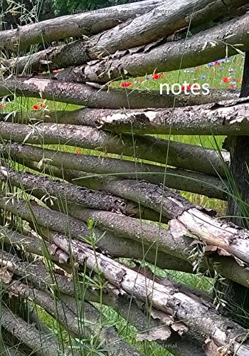 Preisvergleich Produktbild notes: Notizbuch, Holzzaun, DIN A5 / liniert