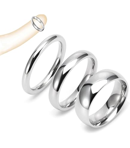 Buntune Männ Edelstahl Cockringe,Metall Pleasure Penisring zur  Potenzsteigerung,Erotik Penis Bondage Eichel Intimschmuck Eichelring  verzögerte Ejakulation Ring SM Sexspielzeug für Männer(22mm) : Amazon.de:  Drogerie & Körperpflege