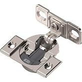 Blum 33B355AF22 Compact Face Fix Hinge 107° with Spring and Mounting Plate