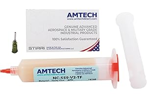 Amtech NC-559-V2-TF - Fundente adherente que no requiere limpieza, NC-559-V2-TF