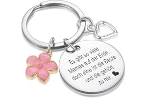 DIVSIC Schlüsselanhänger Mama, Geschenke für Mama, Muttertagsgeschenk für Mama, Mutter Geschenk, Geburtstagsgeschenk für Mama, Beste Mama Geschenk, Weihnachtsgeschenke für Mamas