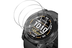 Zerrshoo Vetro Temperato per Garmin epix Pro 51MM Pellicola Protettiva, per Garmin epix Pro Vetro Temperato 3 Pezzi, 9H Anti Graffio/HD Compatibile Garmin epix Pro 51MM Vetro Pellicola Protettiva