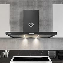 Cappa Da Soffitto Gurari 217 PRIME 70 Cm - Nero, Vetro Frontale, 1000 M³/h, Con Telecomando - Foto 6