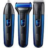 Dealsure Professionals Design 3 in 1 Perfect Shaver, Hair Clipper and Nose Trimmer Rechargeable Beard And Moustaches Hair Mac