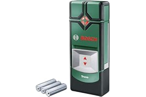 Bosch Home and Garden Bosch Ortungsgerät Truvo (für Metall & stromführende Leitungen in 70/50 mm Erfassungstiefe; Kartoninhalt: Truvo, 3x AAA Batterien), Grün, 0603681200