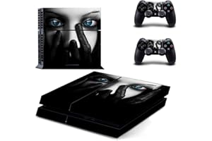 DolDer PS4 Skin Sticker/Aufkleber Folie schützende Haut Schale für Sony PS4 Konsole und 2 Dualshock Controller (Sticker 0812)