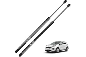 WateryWave 2X Rear Tailgate Struts for Kia Sportage QL QLE 2015-2021 Car Boot Gas Springs Black Gas Struts Boot Struts Shock Lift Support Replace #81770D9000, 81770F1000