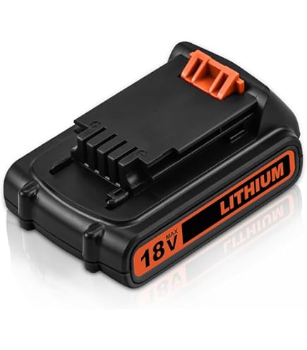 IPrize 18V 5500mAh Li-ion Replacement Battery For Black+Decker