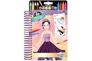 Buki France - Blocco Moda Abiti da Sera, CM102, A partire da 6 anni