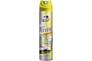 PULISVELT | Detergente Spray, Cattura Polvere, Effetto Antistatico, Fragranza Limone, 300 ml