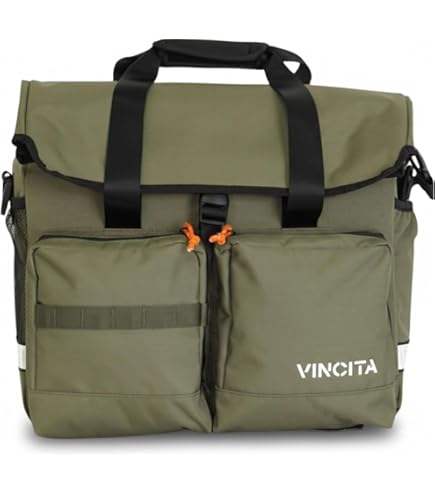 Vincita VOYAGE Frame Bag for Brompton Bike (Blue, Small) - 1L