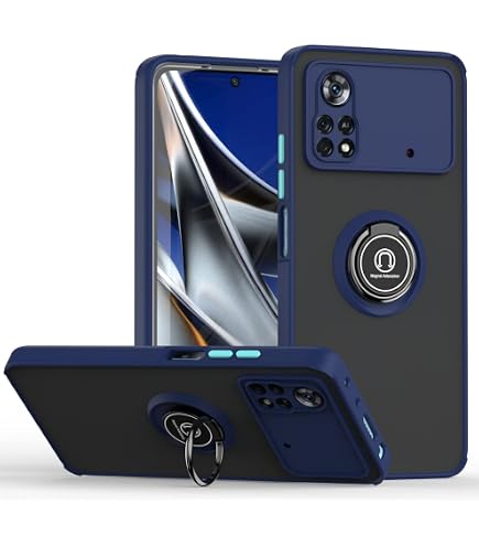 ONEFLOW Custodia Morbida Per Xiaomi Poco X4 Pro 5G – Silicone Opaco Lilla, Doppio Strato, Antiurto Con Protezione Fotocamera