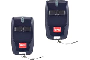 Vailikey Garagentor-Fernbedienung für BFT Mitto 2 B RCB, 2 Stück, 433 MHz, Rolling-Code-Sicherheit, für Garagentor (BFT Mitto 2 und andere)