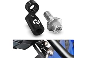 NICECNC Rallonge de Tuyau de Frein hydraulique Compatible with R1300GS, R1250GS Adventure, R1200GS, R1200RT, F850GS Adventure, F900XR, S1000XR, Ligne de Frein, Voir compatibilité, Noir