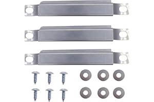 comvastars 3 Pezzi Ricambi Barbecue a Gas,Ricambi per Grill a Gas per Charbroil,Sochef,Campingaz,CCLIFE e Altri Modelli di Griglie,per 463673517,463673017,463376018P2,463376117 (12.5CM to 22CM)