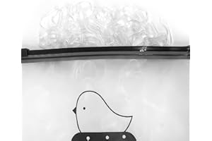 JGYCVBU 250 Mini Fasce Elastiche, Elastici Piccoli per Treccine. Elasticini Piccolini Capelli per Bambini Capelli, Trecce Capelli, Acconciatura da Sposa e di Più (Trasparente)