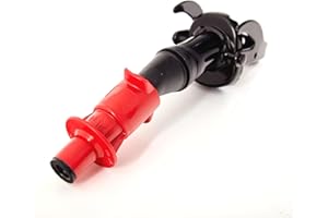 BW® Bec verseur pour bidon de carburant en métal 5/10/20 litres « Smart Sput » avec protection anti-goutte Noir RAL 9005 Fabriqué en Europe