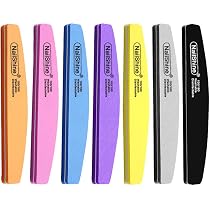 Artlalic Nagelfeilen Set (10 Stück) – Doppelseitig, Körnung 100/180, Waschbar, Für Natürliche & Künstliche Nägel