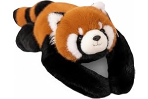 TASBER Weighted Stuffed Animal for Kids & Adults, Hugging Pillow for Anxiety Relief & Sleep Support, Weighted Animals for Adults (Red panda)