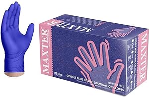 VENSALUD Disposable rękawice nitrylowe, antywirusowe, bez pudru, pudełko 100 rękawiczek