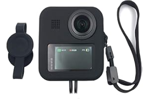 Hensych - Funda protectora de silicona para cámara GoPro Max (360 grados)