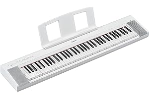Yamaha NP-15 Piaggero - Teclado digital ligero y portátil, con 61 teclas sensibles a la pulsación y 15 voces de instrumentos