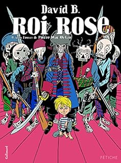 jaquette livre Roi rose