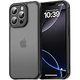 Minesk iPhone 14 Pro Max i&ccedil;in MattCover Serisi Arkası Mat Polikarbonat Kenarları Silikon ve K&ouml;şeleri G&uuml;&ccedil;lendirilmiş Kamera Ko