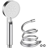 Star Duş Başlığı Seti - 150 cm PVC Banyo Duş Hortumu + 5 Fonksiyonlu Su Tasarruflu El duşu