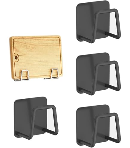 Schneidebretthalter Aus Edelstahl – 26x30x6 Cm, Für Unterschrank, Platzsparend & Ohne Bohren