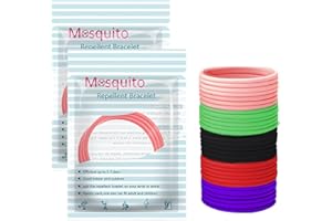 GXGM 40 Stück Anti Laus Haargummi Set Mit Läusekamm Gegen Kopfläuse Buntes Elastisches Anti Läuse Haargummi Enthält Ätherische Öle Sicher Gesund Wirksam Läusemittel Kopfläuse