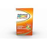 Multicentrum Energy Integratore Alimentare Multivitamico Ad Azione Combinata Contro La Stanchezza, Senza Glutine, Lattosio E 
