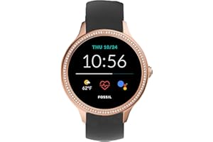 LvBu Armband Kompatibel Für Fossil Damen Gen 5E Samartwatch, Sport Silikon Classic Ersatz Uhrenarmband Für Fossil Damen Gen 5E Samartwatch Smartwatch