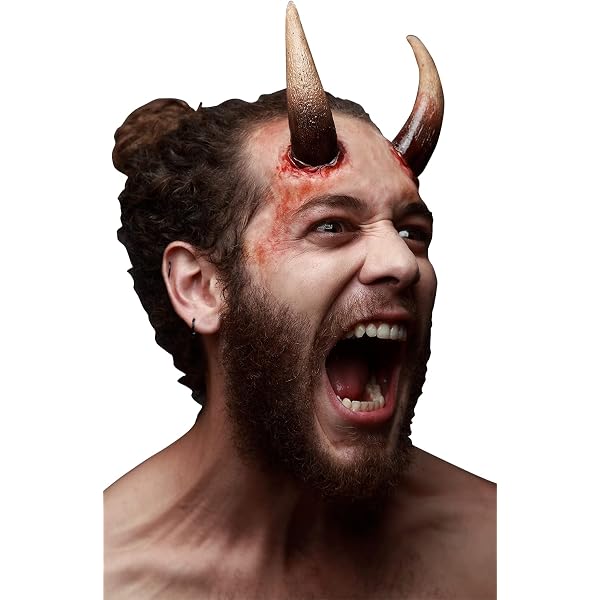 Generische Kunsthörner – Handgefertigt, Robust & Leicht, Ideal Für Krampus, Perchten & Cosplay – Naturgetreue Tierhorn-Repliken