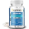 Supplenex Ginseng Gum Panax/Korean Ginseng Root Extract 30 Chewing Gum | 150mg Per day | Supports Energy, Vitality & Strength | For Men & Women