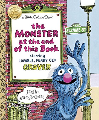 The Monster at the End of the Book (Little Golden Book)
