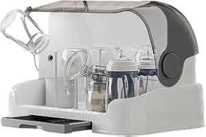 DUBBULON Stendibiancheria Per Biberon Con Coperchio - Portabiberon Portatile Con Copertura Antipolvere | Scatola Portabottiglie Per Bambini | Contenitore Portaposate Portatile Durevole Con Coperchio