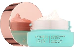FOREO IRIS Crema para Contorno de Ojos Antiojeras - Corrector de Ojeras - Acido Hialuronico - Crema Facial Antiarrugas Mujer - Vitamina C facial y Vitamina E - Vegana - 15 ml