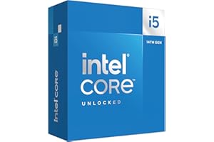 Intel® CoreTM i5-14600K Processeur de Bureau 14 (6 cœurs P + 8 cœurs électroniques) avec Carte Graphique intégrée Débloqué