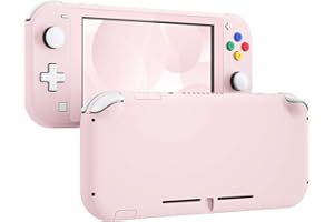 eXtremeRate Cherry Blossoms Pink DIY Replacement Shell for Nintendo Switch Lite, NSL Handheld Controller Housing with Screen Protector, Custom Cover for Nintendo Switch Lite [Console NOT Included]