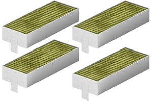 EVAYP 4 x filtr z węglem aktywnym 17007412 17004805 Bosch HEZ9VRCR1 CleanAir Plus HEZ9VRCR1