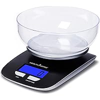 HealthSense Chef-Mate KS 33 Digital Kitchen Weighing Scale & Food Weight Machine for Health, Fitness, Home Baking…