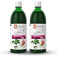 KRISHNA'S HERBAL & AYURVEDA She Care Juice, Herbal Supplement for Hormonal Balance, PCOS, PCOD, Period Pain Relief, Hair and Skin Health | Women Wellness Juice - 1000 Each ml (Pack of 2)