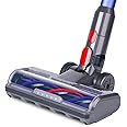 Spazzola Compatibile con Dyson V7 V8 V10 V11 V15 Accessorio per aspirapolvere Bocchetta per Pavimenti con 5 Luci Anteriori La