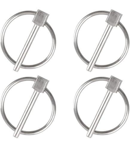 Lot De 10 Goupilles Fendues (goupilles De Lynch) 5x35mm Zinc - Pour Remorque, Bricolage