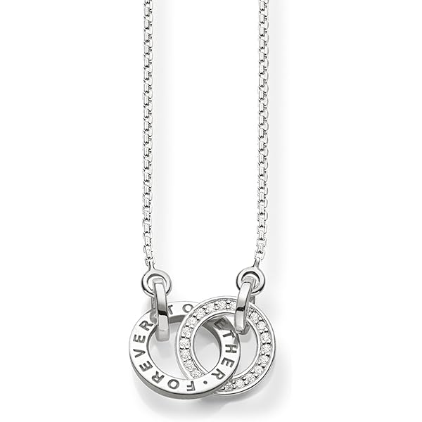 THOMAS SABO Collar Señoras 18 Quilates (750) Bicolor Circonita Otra Forma   KE2095 488 7 L45v