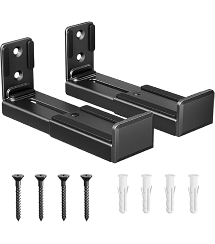 WFSZBP 1 Pair of Black Ceiling Bracket for Bose OmniJewel