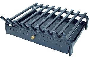 Imex El Zorro 10801 - Parrilla para chimenea con cajón (46 x 36 cm)